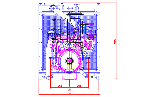 QSZ13-G10東風(fēng)康明斯柴油發(fā)動(dòng)機背面尺寸圖.png