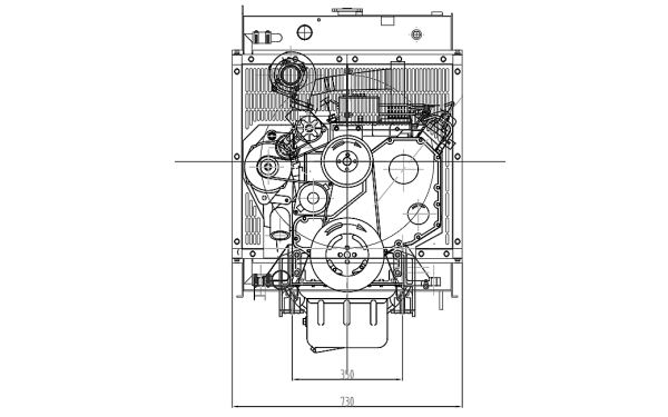 4BTA3.9-G2東風(fēng)康明斯發(fā)動(dòng)機外形尺寸后視圖.png