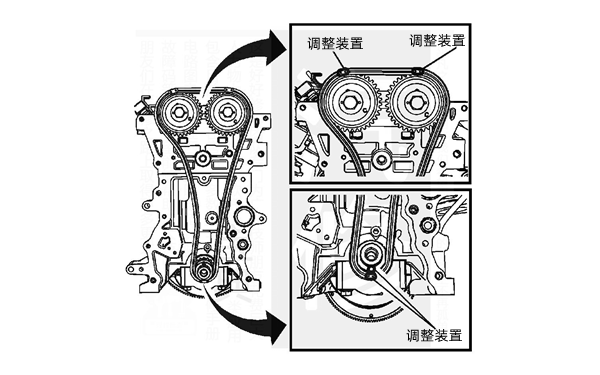 正時(shí)皮帶安裝示意圖-柴油發(fā)動(dòng)機.png