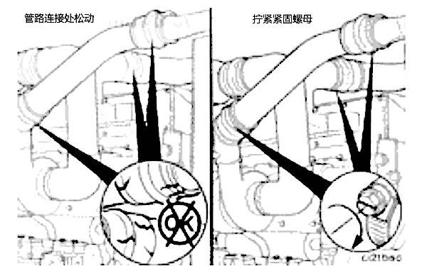 柴油機中冷器管路和軟管松動(dòng)檢查.png