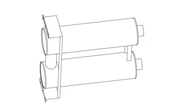 柴油發(fā)電機并排消聲器設計圖.png