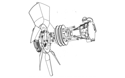 柴油發(fā)電機風(fēng)扇部件組成.png