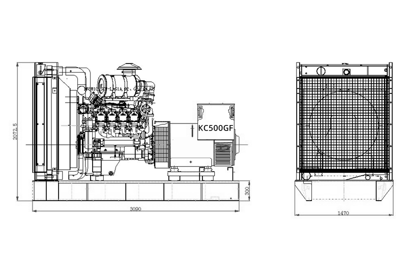 500KW康明斯柴油發(fā)電機組尺寸圖.png