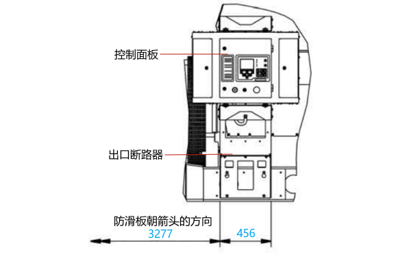 康明斯發(fā)電機組控制器及出口斷路器.png